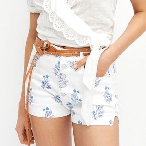 Anthropologie Pilcro and the Letterpress High Rise Shorts